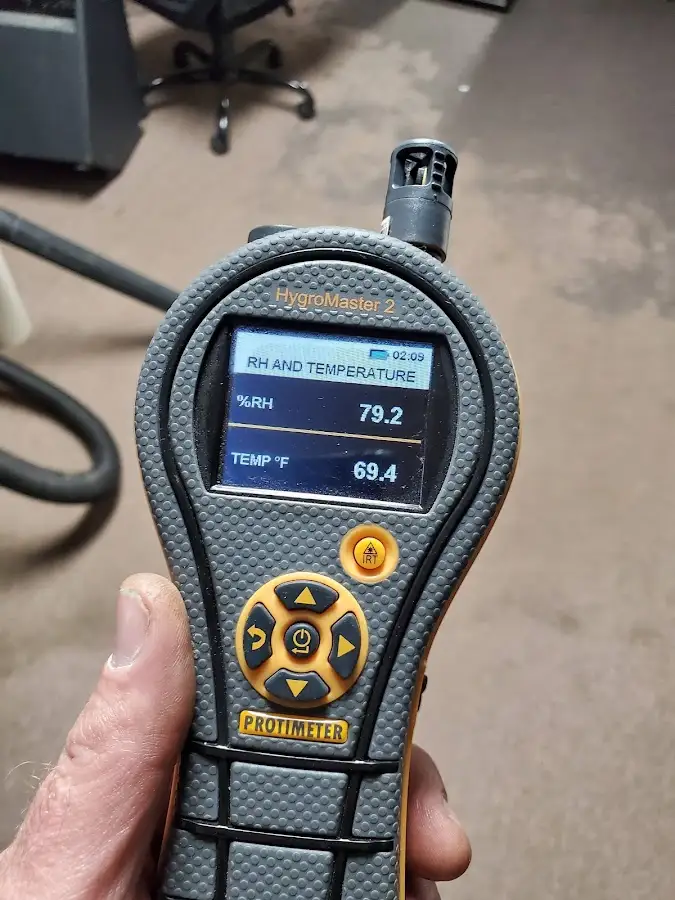 Moisture meter humidity assessment for Fire & Smoke Damage Restoration in Vernal